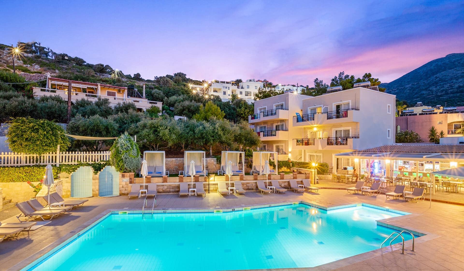Stalida Rainbow Apartments מראה חיצוני תמונה